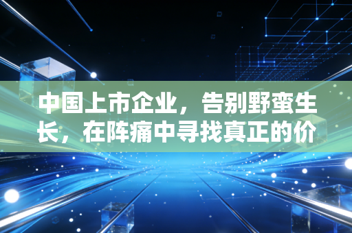 中国上市企业,告别野蛮生长,在阵痛中寻找真正的价值锚点