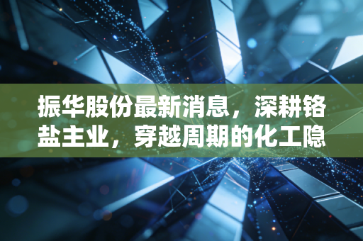 振华股份最新消息，深耕铬盐主业，穿越周期的化工隐形冠军还能买吗？