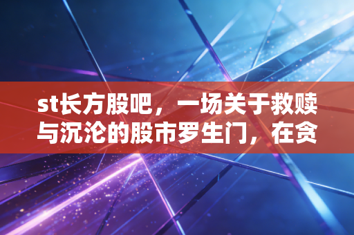 st长方股吧,一场关于救赎与沉沦的股市罗生门,在贪婪与恐惧的夹缝中寻找微光