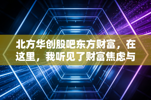 北方华创股吧东方财富，在这里，我听见了财富焦虑与国产替代的冲锋号