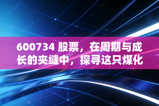 600734 股票,在周期与成长的夹缝中,探寻这只煤化工老兵的真实价值