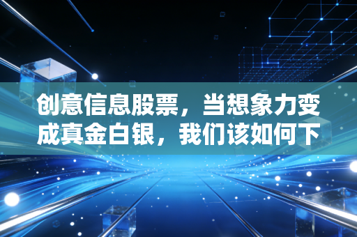创意信息股票,当想象力变成真金白银,我们该如何下注?