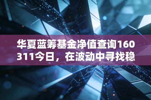 华夏蓝筹基金净值查询160311今日,在波动中寻找稳稳的幸福,我的基金投资复盘笔记
