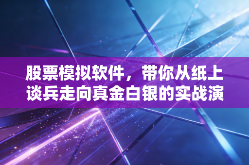 股票模拟软件,带你从纸上谈兵走向真金白银的实战演练