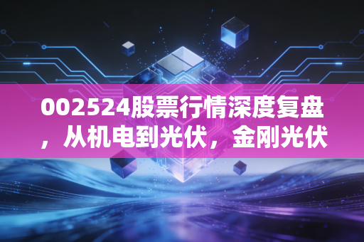 002524股票行情深度复盘,从机电到光伏,金刚光伏的生死时速与散户的博弈