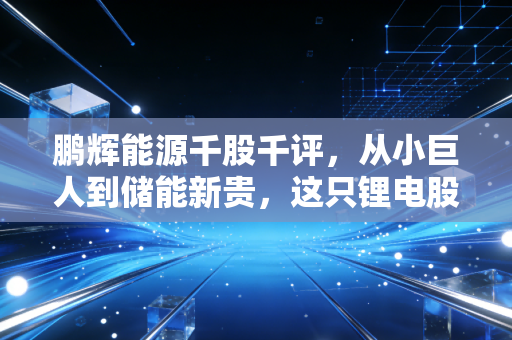 鹏辉能源千股千评,从小巨人到储能新贵,这只锂电股还能打吗?