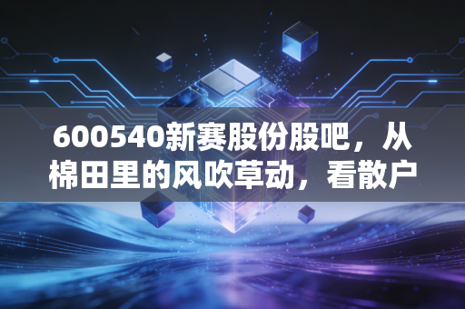 600540新赛股份股吧,从棉田里的风吹草动,看散户投资者的爱恨情仇