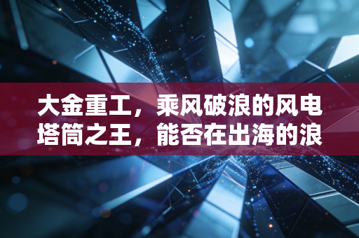 大金重工,乘风破浪的风电塔筒之王,能否在出海的浪潮中站稳脚跟?