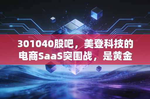 301040股吧,美登科技的电商SaaS突围战,是黄金坑还是接盘侠?