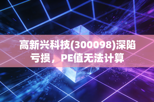 高新兴科技(300098)深陷亏损，PE值无法计算
