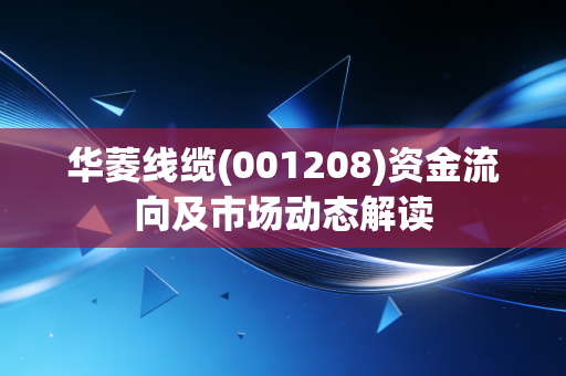 华菱线缆(001208)资金流向及市场动态解读
