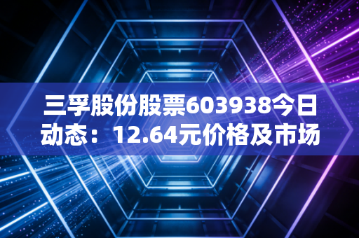 三孚股份股票603938今日动态：12.64元价格及市场分析