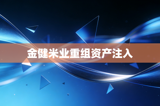 金健米业重组资产注入