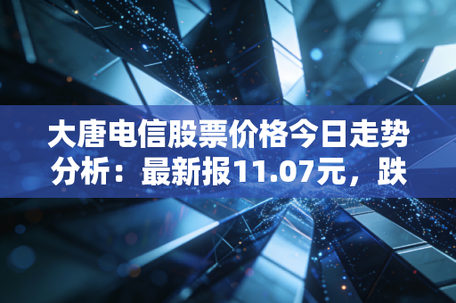 大唐电信股票价格今日走势分析：最新报11.07元，跌幅10%