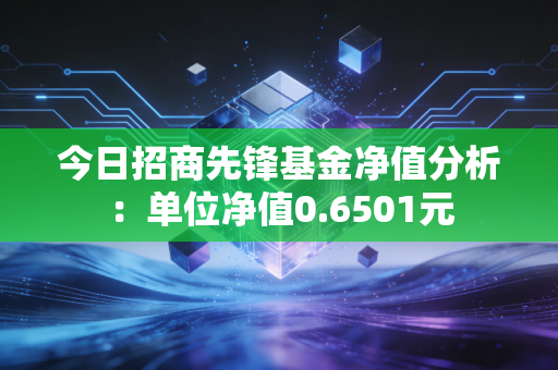 今日招商先锋基金净值分析：单位净值0.6501元