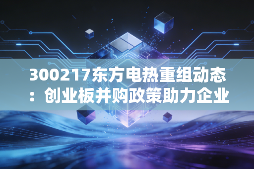 300217东方电热重组动态：创业板并购政策助力企业发展