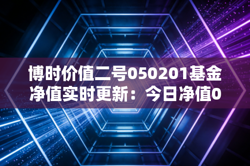 博时价值二号050201基金净值实时更新:今日净值0.8040元