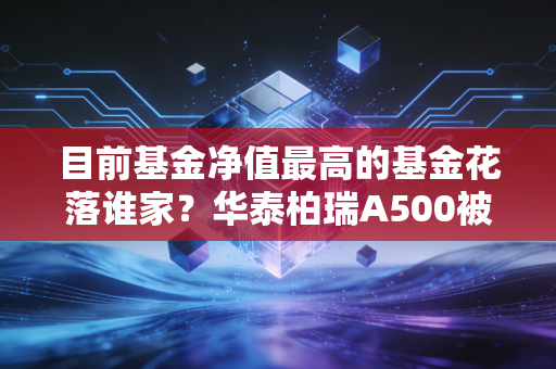 目前基金净值最高的基金花落谁家?华泰柏瑞A500被点名表扬!