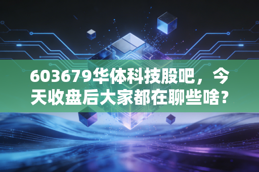 603679华体科技股吧,今天收盘后大家都在聊些啥?