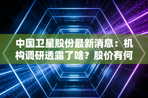 中国卫星股份最新消息:机构调研透露了啥?股价有何影响?