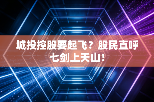 城投控股要起飞？股民直呼七剑上天山！