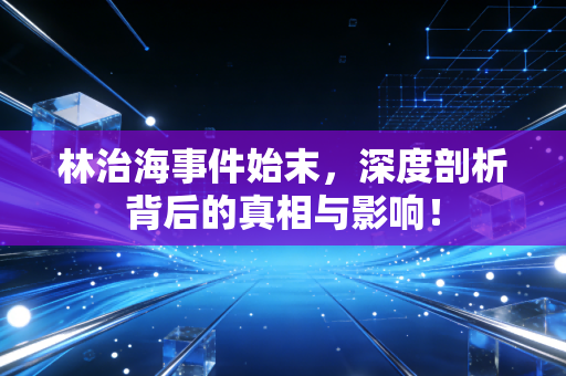 林治海事件始末,深度剖析背后的真相与影响!