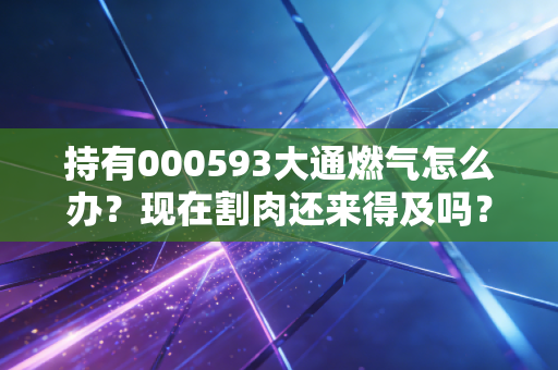 持有000593大通燃气怎么办?现在割肉还来得及吗?