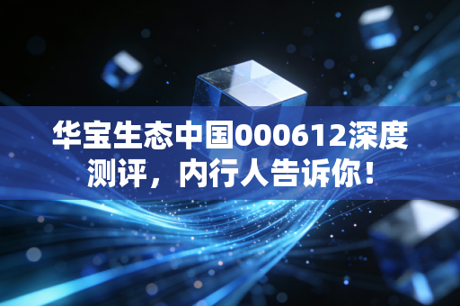 华宝生态中国000612深度测评,内行人告诉你!