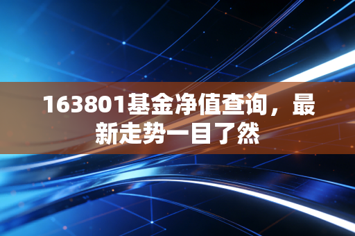 163801基金净值查询,最新走势一目了然