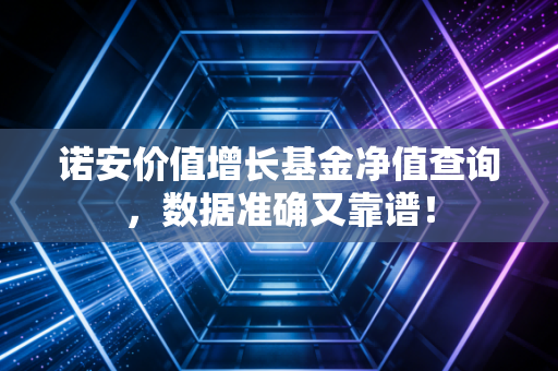 诺安价值增长基金净值查询,数据准确又靠谱!
