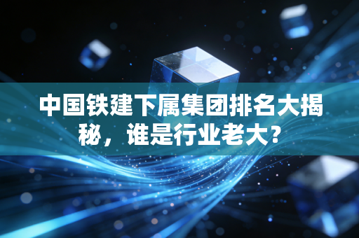 中国铁建下属集团排名大揭秘,谁是行业老大?