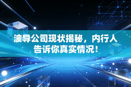 波导公司现状揭秘,内行人告诉你真实情况!