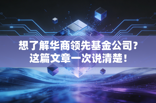 想了解华商领先基金公司?这篇文章一次说清楚!