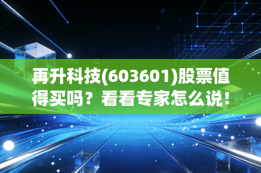 再升科技(603601)股票值得买吗?看看专家怎么说!