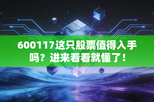 600117这只股票值得入手吗?进来看看就懂了!
