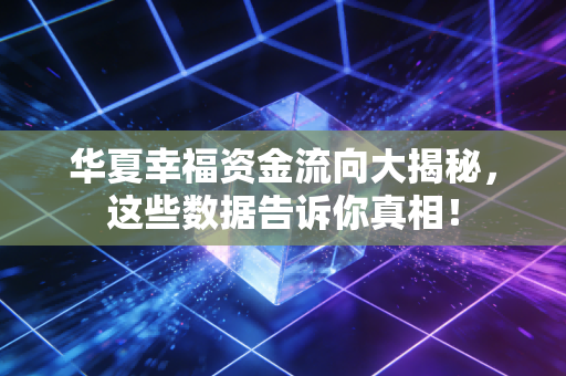 华夏幸福资金流向大揭秘，这些数据告诉你真相！