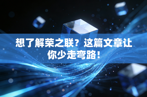 想了解荣之联?这篇文章让你少走弯路!