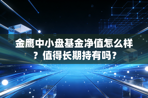 金鹰中小盘基金净值怎么样?值得长期持有吗?