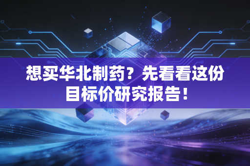 想买华北制药？先看看这份目标价研究报告！