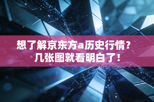 想了解京东方a历史行情? 几张图就看明白了!