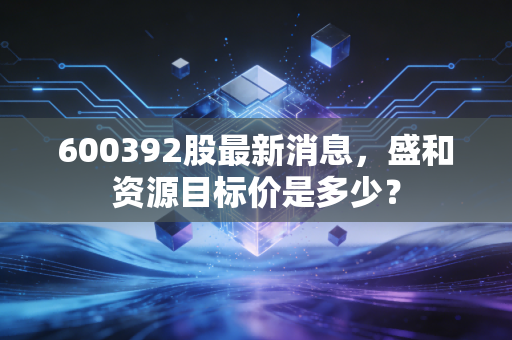 600392股最新消息,盛和资源目标价是多少?
