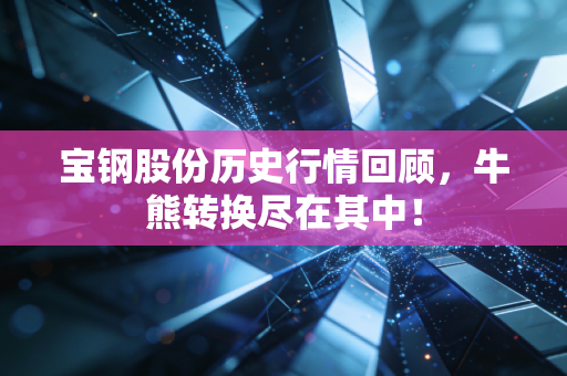 宝钢股份历史行情回顾,牛熊转换尽在其中!