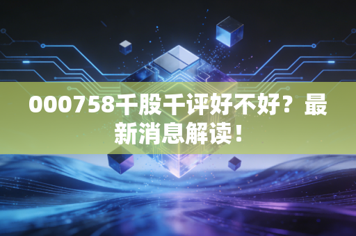 000758千股千评好不好?最新消息解读!