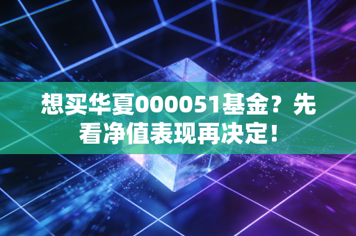 想买华夏000051基金？先看净值表现再决定！