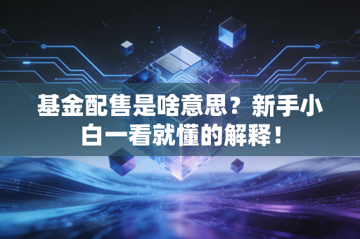 基金配售是啥意思?新手小白一看就懂的解释!