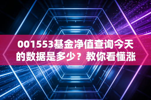 001553基金净值查询今天的数据是多少？教你看懂涨跌！