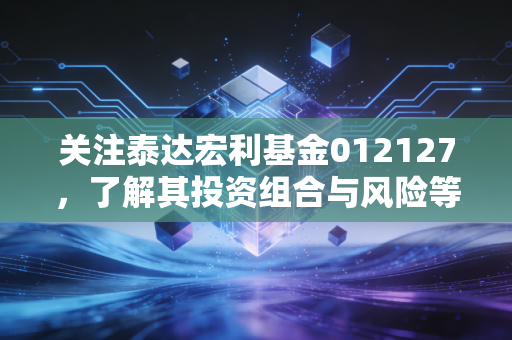 关注泰达宏利基金012127，了解其投资组合与风险等级！