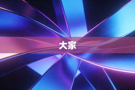大家