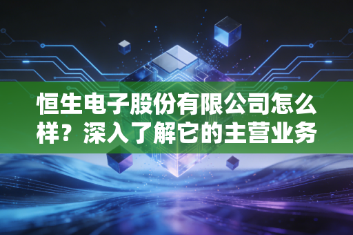 恒生电子股份有限公司怎么样？深入了解它的主营业务和发展前景