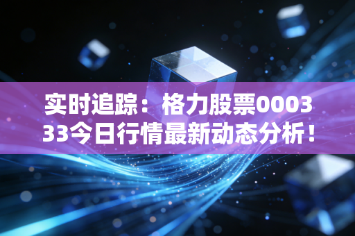 实时追踪:格力股票000333今日行情最新动态分析!